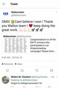 waltonchain twitter fail