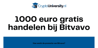 Hoe werkt de Bitvavo 1000 euro gratis promotie?
